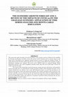 Research paper thumbnail of The Economic Growth Forecast and a Review of the Impacts of COVID-19 on the Ghanaian Economy: Application of Time Series Analysis and Monte-Carlo Simulation