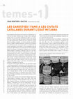 Research paper thumbnail of Les caresties i fams a les ciutats catalanes durant l'edat mitjana