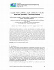 Research paper thumbnail of Analysis of Internal Friction Angle and Cohesion Value for Road Base Materials in a Specified Gradation