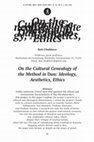 Research paper thumbnail of On the Cultural Genealogy of the Method in Ilya Khrzhanovsky's Dau: Ideology, Aesthetics, Ethics