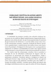 Research paper thumbnail of Visibilidade científica em acesso aberto nas mídias sociais : uma análise altmétrica da Revista Gaúcha de Enfermagem