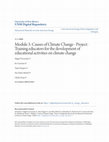 Research paper thumbnail of Module 3: Causes of Climate Change - Project: Training educators for the development of educational activities on climate change