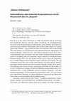 Research paper thumbnail of "Walser-Volkskunde" Nahverhältnisse, alpin-kulturelle Rückprojektionen und die Wissenschaft über ein "Bergvolk"