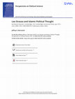 Research paper thumbnail of Jeffrey Bernstein, Review of Rasoul Namazi Leo Strauss and Islamic Political Thought CUP 2022