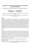 Research paper thumbnail of Intégration des données de prescription dans un entrepôt de données biomédicales