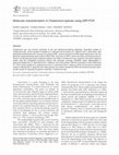 Research paper thumbnail of Molecular characterization of Chaetomium species using URP-PCR