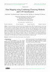 Research paper thumbnail of Data Mapping using Combining Clustering Methods and C.45 Classification