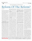 Research paper thumbnail of Reform of the Reform? (Part 2 of 2)