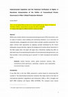 Research paper thumbnail of Subcontracted capitalism and the polemical verification of rights: a Rancièrian interpretation of the politics of transnational private governance in Nike’s global production network