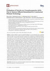 Research paper thumbnail of Evaluation of Toxicity on Ctenopharyngodon idella Due to Tannery Effluent Remediated by Constructed Wetland Technology