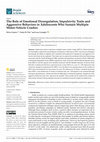 Research paper thumbnail of The Role of Emotional Dysregulation, Impulsivity Traits and Aggressive Behaviors in Adolescents Who Sustain Multiple Motor-Vehicle Crashes