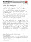 Research paper thumbnail of Joint bleeds in von Willebrand disease patients have significant impact on quality of life and joint integrity: a cross-sectional study