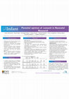 Research paper thumbnail of Parental opinion of consent in neonatal research