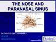 Research paper thumbnail of The nose and paranasal sinuses