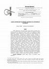 Research paper thumbnail of Ahilik Değerleri Ölçeğinin Geçerlik ve Güvenirlik Çalışması