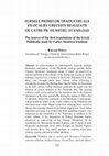 Research paper thumbnail of Răzvan Persa, "SURSELE PRIMELOR TRADUCERI ALE FILOCALIEI GRECEȘTI REALIZATE DE CĂTRE PR. DUMITRU STĂNILOAE (The sources of the first translations of the Greek Philokalia made by Father Dumitru Stăniloae)" Altarul Reîntregirii, Nr. 3/2022, pp. 121-163.