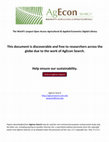 Research paper thumbnail of Are Marginal Wheat Environments Catching Up?