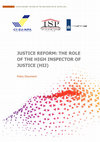 Research paper thumbnail of IPS (E.Merkuri), Justice reform - The role of the High Inspector of Justice (HIJ)