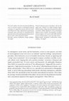 Research paper thumbnail of AGAINST CREATIVITY: LOOSELY STRUCTURED THOUGHTS ON A LOOSELY DEFINED TOPIC<br>PROTI USTVARJALNOSTI. OHLAPNO STRUKTURIRANE MISLI O OHLAPNO DEFINIRANI TEMI</br>