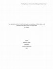 Research paper thumbnail of The Significance of Casework and Managerial Supervision