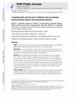 Research paper thumbnail of C-peptide levels and the risk of diabetes and pre-diabetes among Chinese women with gestational diabetes