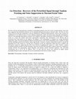 Research paper thumbnail of Lie detection-recovery of the periorbital signal through tandem tracking and noise suppression in thermal facial video