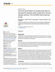 Research paper thumbnail of The real world effect of omalizumab add on therapy for patients with moderate to severe allergic asthma: The ASTERIX Observational study