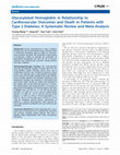 Research paper thumbnail of Glycosylated hemoglobin in relationship to cardiovascular outcomes and death in patients with type 2 diabetes: a systematic review and meta-analysis