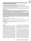 Research paper thumbnail of Longitudinal Analysis of Quantitative Brain MRI in Astronauts Following Microgravity Exposure