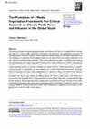 Research paper thumbnail of Ten Postulates of a Media Imperialism Framework: For Critical Research on China's Media Power and Influence in the Global South