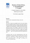 Research paper thumbnail of Review of Data Ethics, C. Stückelberger / P. Duggal A report based on the WSIS 2023 launch event