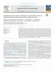 Research paper thumbnail of Quantifying the net ecosystem exchange at a semi-deciduous forest in northeast India from intra-seasonal to the seasonal time scale