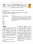 Research paper thumbnail of Magnetoelectricity in multiferroically composed multilayers and multiglasses