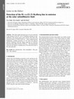 Research paper thumbnail of Detection of the H I n=22-21 Rydberg line in emission at the solar submillimetre limb