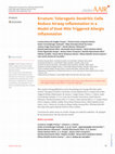 Research paper thumbnail of Erratum: Tolerogenic Dendritic Cells Reduce Airway Inflammation in a Model of Dust Mite Triggered Allergic Inflammation