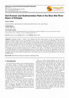 Research paper thumbnail of Soil Erosion and Sedimentation Rate in the Blue Nile River Basin of Ethiopia