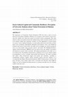 Research paper thumbnail of Socio-Cultural Capital and Community Resilience: Perception of University Students about Violent Extremism in Pakistan