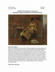 Research paper thumbnail of Japonisme: Japan and America in Artistic Encounter