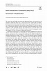 Research paper thumbnail of Editors Introduction to Contemporary Jewry v43(2)