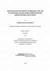 Research paper thumbnail of An investigation into aspects of medicinal plant use by traditional healers from Blouberg Mountain, Limpopo Province, South Africa