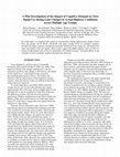 Research paper thumbnail of A pilot investigation of the impact of cognitive demand on turn signal use during lane changes in actual highway conditions across multiple age groups