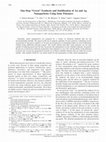 Research paper thumbnail of One-Step “Green” Synthesis and Stabilization of Au and Ag Nanoparticles Using Ionic Polymers