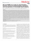 Research paper thumbnail of IGF and IGFBP as an index for discrimination between vitamin D supplementation responders and nonresponders in overweight Saudi subjects