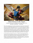 Research paper thumbnail of Christ Glorious in his Angels