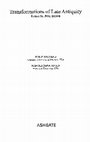 Research paper thumbnail of *Transformations of Late Antiquity: Essays for Peter Brown*, eds. Manolis Papoutsakis and Philip Rousseau (Burlington, VT: Ashgate, 2009)