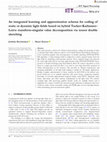 Research paper thumbnail of An integrated learning and approximation scheme for coding of static or dynamic light fields based on hybrid Tucker-Karhunen-Loève transform-singular value decomposition via tensor double sketching