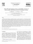 Research paper thumbnail of Quasi-2D characteristics in the ac susceptibility response of polycrystalline (Bi,Pb)SrCaCuO/2223 multiphase systems