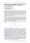 Research paper thumbnail of Teorías de la complejidad y ciencias sociales. Nuevas estrategias epistemológicas y metodológicas