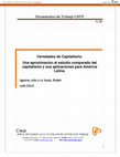 Research paper thumbnail of Variedades de Capitalismo: Una aproximación al estudio comparado del Capitalismo y sus aplicaciones para América Latina