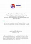 Research paper thumbnail of Three-Dimensional Microstructure of a Polymer-Dispersed Liquid Crystal Observed by Transmission Electron Microscopy